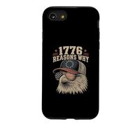 Carcasa para iPhone SE (2020) / 7/8 1776 Razones por Las Que Eagle Funny 4 de Julio