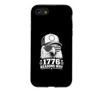 Carcasa para iPhone SE (2020) / 7/8 1776 Razones por Las Que Eagle Funny 4 de Julio