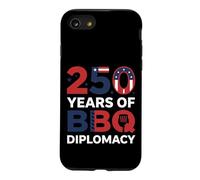 Carcasa para iPhone SE (2020) / 7/8 250 Years of BBQ Diplomacy Funny 4th of July Anniversary