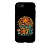Carcasa para iPhone SE (2020) / 7/8 56th Birthday Retro Sloth Tropical Vintage 1970 56 Years Old