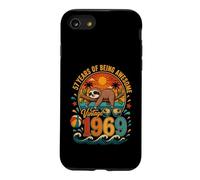 Carcasa para iPhone SE (2020) / 7/8 57th Birthday Retro Sloth Tropical Vintage 1969 57 Years Old