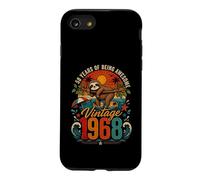 Carcasa para iPhone SE (2020) / 7/8 58th Birthday Retro Sloth Tropical Vintage 1968 58 Years Old