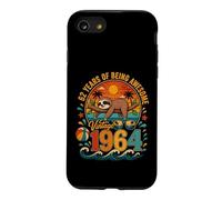 Carcasa para iPhone SE (2020) / 7/8 62nd Birthday Retro Sloth Tropical Vintage 1964 62 Years Old
