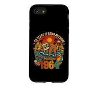 Carcasa para iPhone SE (2020) / 7/8 63rd Birthday Retro Sloth Tropical Vintage 1963 63 Years Old