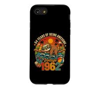 Carcasa para iPhone SE (2020) / 7/8 65th Birthday Retro Sloth Tropical Vintage 1961 65 Years Old