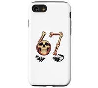 Carcasa para iPhone SE (2020) / 7/8 67 Meme Bones Esqueleto Camiseta Six Seven Sudaderas