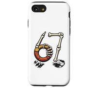 Carcasa para iPhone SE (2020) / 7/8 67 Meme Bones Esqueleto Sudaderas Camiseta Six Seven