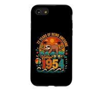 Carcasa para iPhone SE (2020) / 7/8 72nd Birthday Retro Sloth Tropical Vintage 1954 72 Years Old