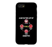 Carcasa para iPhone SE (2020) / 7/8 A Day In The Life of Type 1 Diabetes Awareness Diabetic Gift