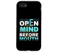 Carcasa para iPhone SE (2020) / 7/8 Abre tu Mente Antes de tu Boca - Cita sarcástica Divertida