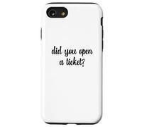 Carcasa para iPhone SE (2020) / 7/8 ¿Abrió un Ticket Funny System Admin Network Soporte de TI