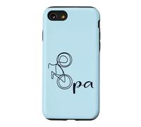 Carcasa para iPhone SE (2020) / 7/8 Abuelo alemán en Bicicleta Ciclista