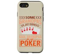 Carcasa para iPhone SE (2020) / 7/8 Abuelo Juegos de Cartas Jugadores de póker Casino Jugador Abuelo