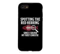 Carcasa para iPhone SE (2020) / 7/8 Acogedor Misterio Amante de los Libros Leyendo Crimen Ratón de Biblioteca Humor