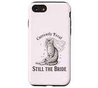 Carcasa para iPhone SE (2020) / 7/8 Actualmente Feral Still The Bride Funny Cat Wedding