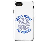 Carcasa para iPhone SE (2020) / 7/8 Adivina dónde Estoy Perforado, Piercing Corporal