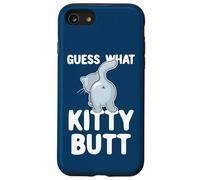 Carcasa para iPhone SE (2020) / 7/8 Adivina Qué Kitty Butt Divertido Amante De Gatos