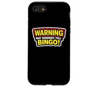 Carcasa para iPhone SE (2020) / 7/8 Advertencia Puede De repente Gritar Bingo Amante Noche Evento Divertido Broma