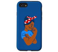 Carcasa para iPhone SE (2020) / 7/8 Africano Negro Rosie el remachador Rockabilly Retro Icono ww2