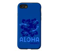 Carcasa para iPhone SE (2020) / 7/8 Aloha Hawaii Blue Hibiscus