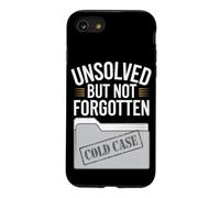 Carcasa para iPhone SE (2020) / 7/8 Amante del Crimen Verdadero y Amante del Misterio sin Resolver