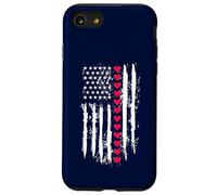 Carcasa para iPhone SE (2020) / 7/8 Amante patriótico de la Bandera Americana de los Estados Unidos de