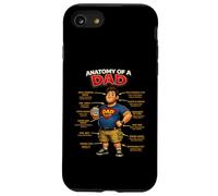 Carcasa para iPhone SE (2020) / 7/8 Anatomy of a Dad Funny Dad Jokes Humor Gifts Father's Day