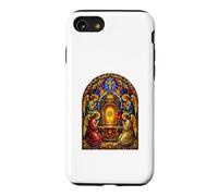 Carcasa para iPhone SE (2020) / 7/8 Ángeles En Sagrado Tabernáculo Catedral Gótica Icono Arte Oración