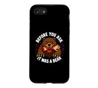Carcasa para iPhone SE (2020) / 7/8 Antes de Preguntar fue un amputado de Brazo Divertido de Oso
