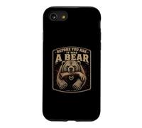 Carcasa para iPhone SE (2020) / 7/8 Antes de Preguntar fue un amputado de Brazo Divertido de Oso