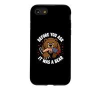 Carcasa para iPhone SE (2020) / 7/8 Antes de Preguntar Que era un Oso Divertido amputado de Pierna