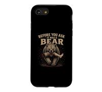 Carcasa para iPhone SE (2020) / 7/8 Antes de Preguntar Que era un Oso Divertido amputado de Pierna