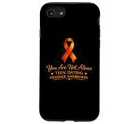 Carcasa para iPhone SE (2020) / 7/8 Apoyo a la concientización sobre la Violencia en el noviazgo Adolescente - No estás Solo