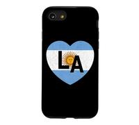 Carcasa para iPhone SE (2020) / 7/8 Argentina World Country Flag LA Heart Argentina US Angeles