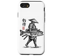 Carcasa para iPhone SE (2020) / 7/8 Arte japonés Vintage de samuráis, Pescadores, Pesca de lubina