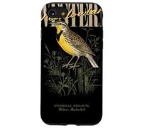 Carcasa para iPhone SE (2020) / 7/8 Arte Vintage de observación de Aves de Western Meadowlark Love Birds