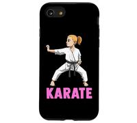 Carcasa para iPhone SE (2020) / 7/8 Artes Marciales Japonesas: Chica Luchadora De Karate