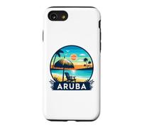 Carcasa para iPhone SE (2020) / 7/8 Aruba Eagle Beach Tropical Sunset Viajes Diseño