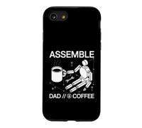 Carcasa para iPhone SE (2020) / 7/8 Assemble Dad Coffee Funny DIY Assembly Schematic