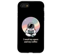 Carcasa para iPhone SE (2020) / 7/8 Astronaut Cosmonaut Coffee Cafe Spacewalk Gift