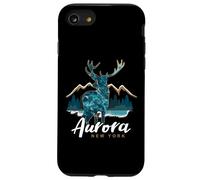 Carcasa para iPhone SE (2020) / 7/8 Aurora New York USA Elk Mountains - Recuerdo de Vacaciones