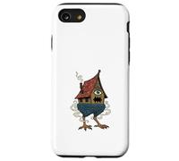 Carcasa para iPhone SE (2020) / 7/8 Baba Yaga Bruja Cabaña Patas de Pollo Folclore Eslavo