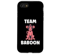 Carcasa para iPhone SE (2020) / 7/8 Baboons Animals Funny Little Baby Monkey Team Baboon