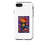 Carcasa para iPhone SE (2020) / 7/8 Back to The 90s Teddy Bear Retro Nostalgia