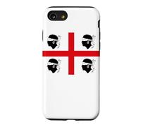 Carcasa para iPhone SE (2020) / 7/8 Bandera de Cerdeña Italia 4 Moros Cerdeña