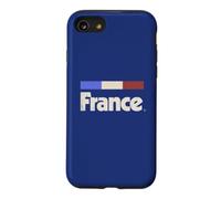 Carcasa para iPhone SE (2020) / 7/8 Bandera de Francia Retro Drapeau Français Azul Francés