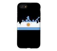 Carcasa para iPhone SE (2020) / 7/8 Bandera Divertida de fútbol Americano 26 Argentina