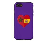 Carcasa para iPhone SE (2020) / 7/8 Bandera España Marruecos Aficionados Marroquíes Españoles