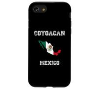 Carcasa para iPhone SE (2020) / 7/8 Bandera Retro de México de Coyoacán