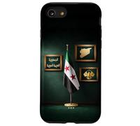Carcasa para iPhone SE (2020) / 7/8 Bandera y Mapa de Siria Damasco Orgulloso Patrimonio Diseño Amor Siria